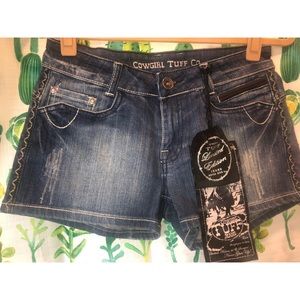 Limited edition cowgirl tuff shorts!